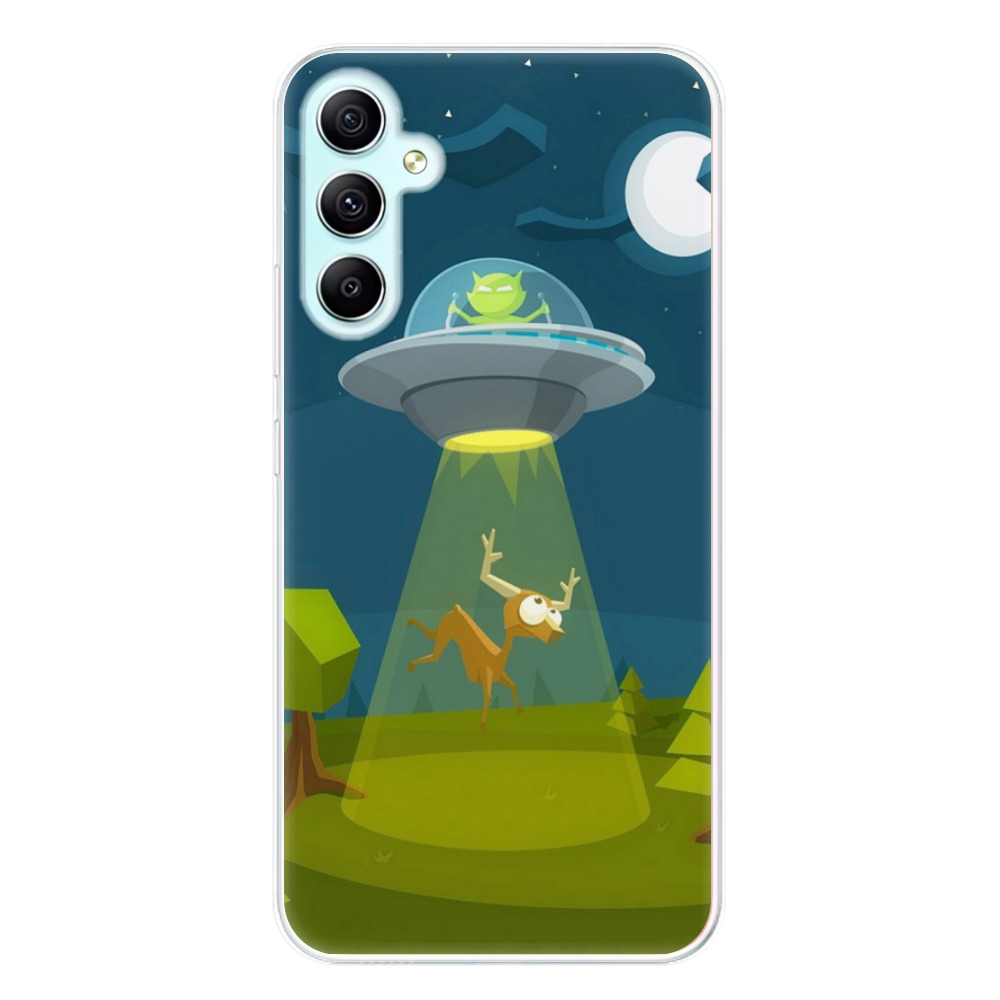 Odolné silikónové puzdro iSaprio - Alien 01 - Samsung Galaxy A34 5G