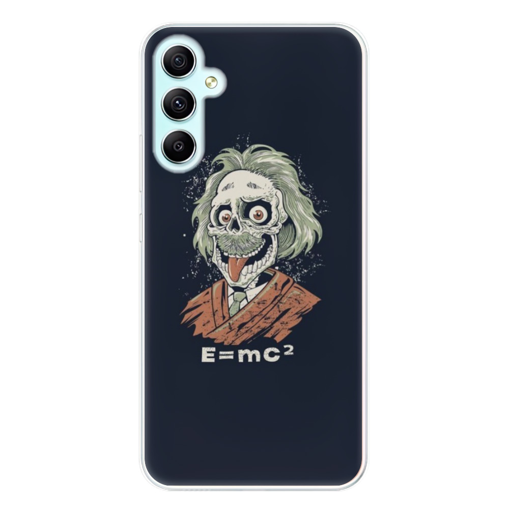 Odolné silikónové puzdro iSaprio - Einstein 01 - Samsung Galaxy A34 5G