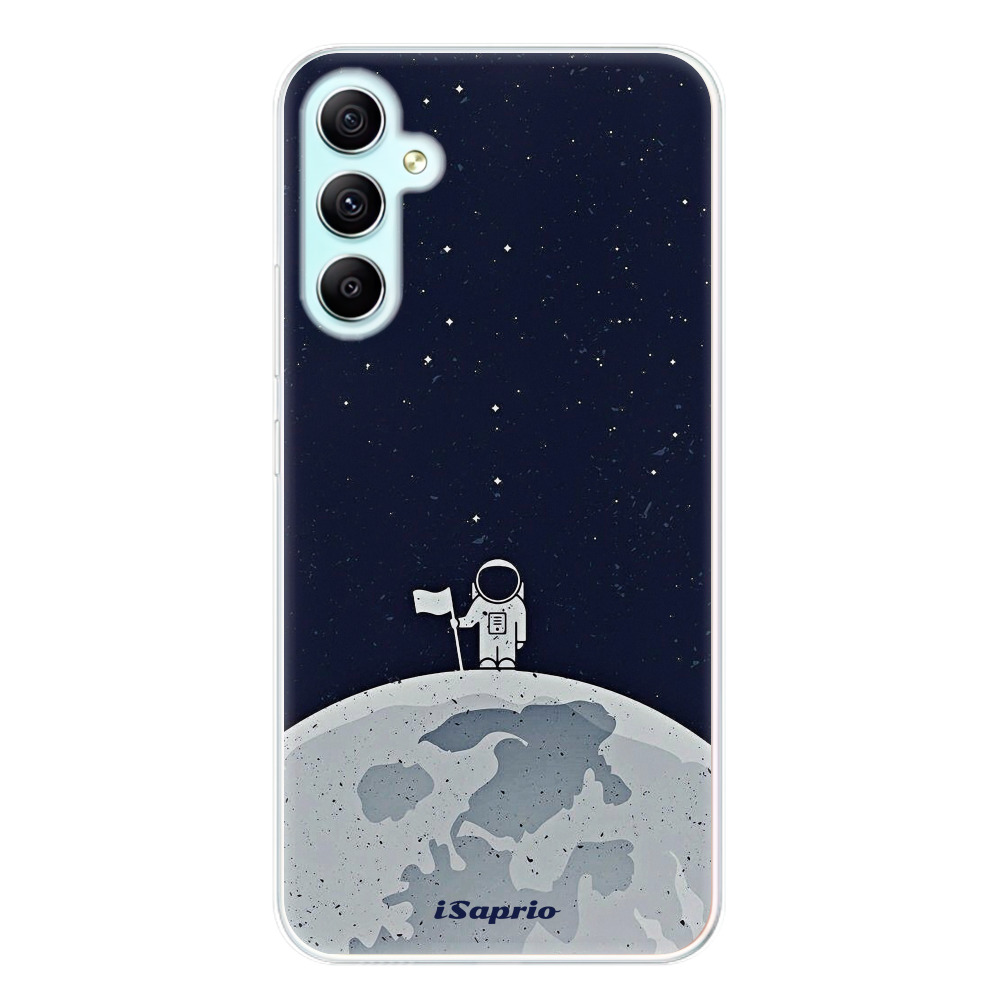 Odolné silikónové puzdro iSaprio - On The Moon 10 - Samsung Galaxy A34 5G