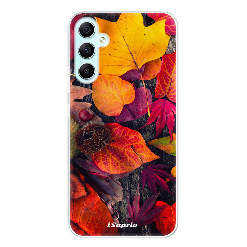 Odolné silikónové puzdro iSaprio - Autumn Leaves 03 - Samsung Galaxy A34 5G
