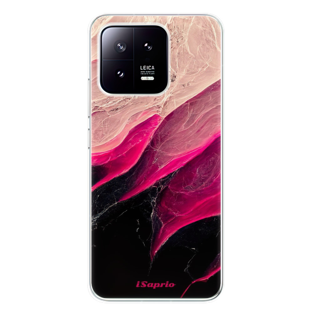 Odolné silikónové puzdro iSaprio - Black and Pink - Xiaomi 13