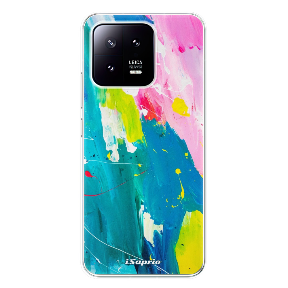 Odolné silikónové puzdro iSaprio - Abstract Paint 04 - Xiaomi 13