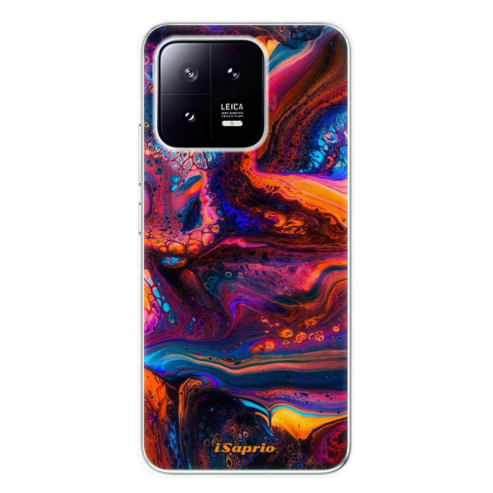 Odolné silikónové puzdro iSaprio - Abstract Paint 02 - Xiaomi 13