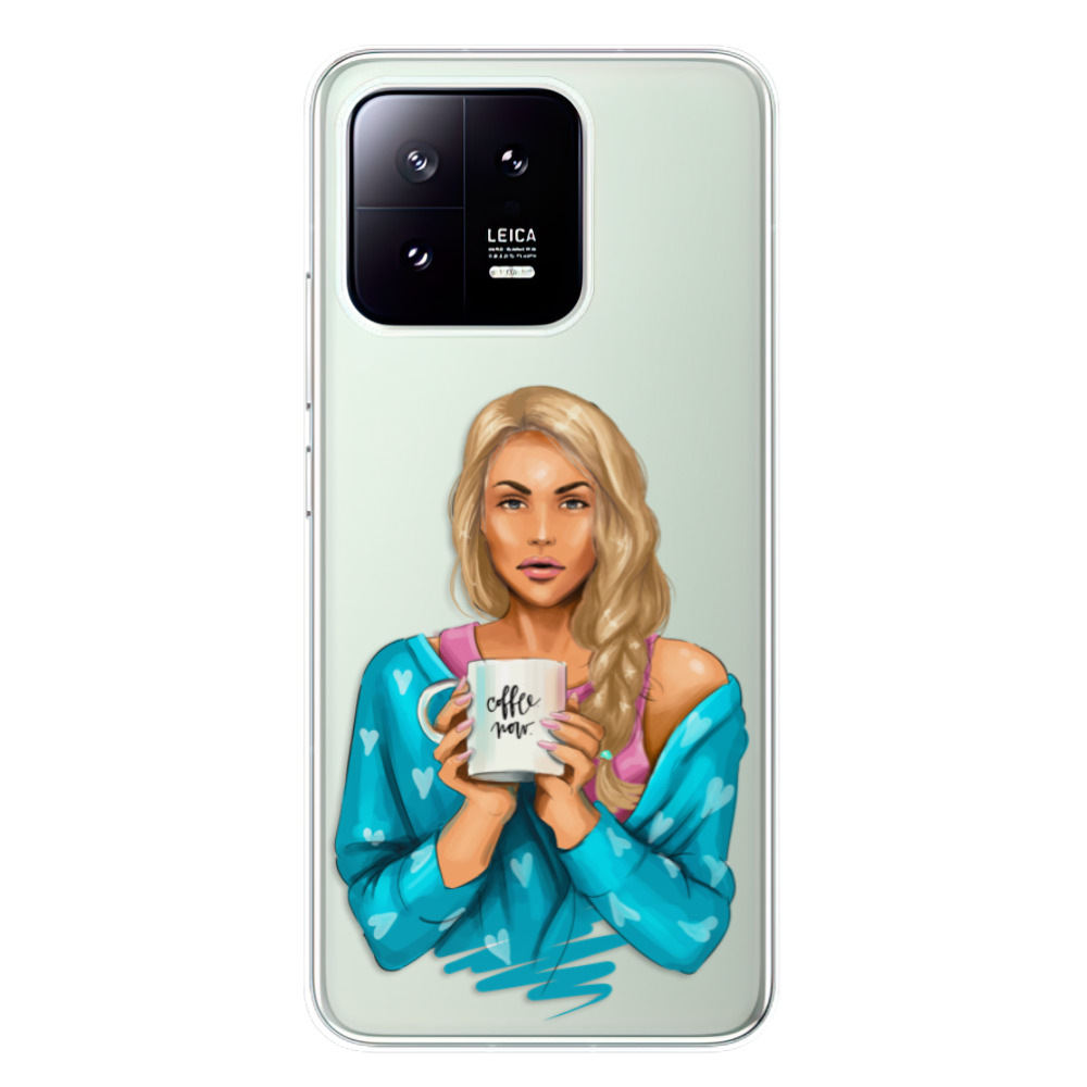 Odolné silikónové puzdro iSaprio - Coffe Now - Blond - Xiaomi 13
