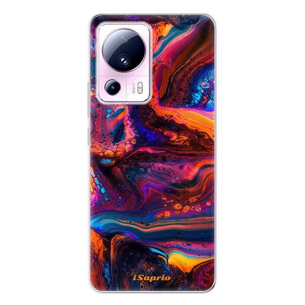 Odolné silikónové puzdro iSaprio - Abstract Paint 02 - Xiaomi 13 Lite