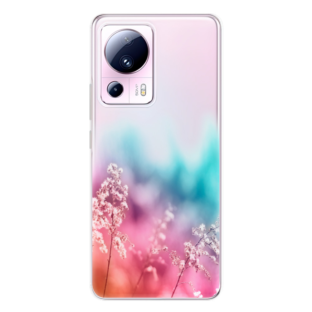 Odolné silikónové puzdro iSaprio - Rainbow Grass - Xiaomi 13 Lite