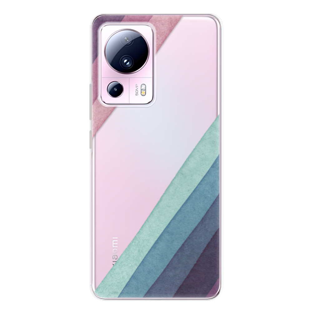 Odolné silikónové puzdro iSaprio - Glitter Stripes 01 - Xiaomi 13 Lite