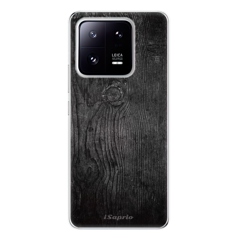 Odolné silikónové puzdro iSaprio - Black Wood 13 - Xiaomi 13 Pro