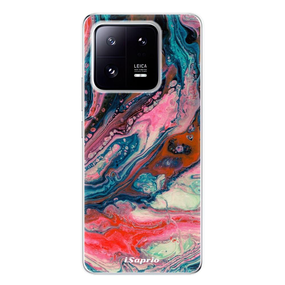 Odolné silikónové puzdro iSaprio - Abstract Paint 01 - Xiaomi 13 Pro