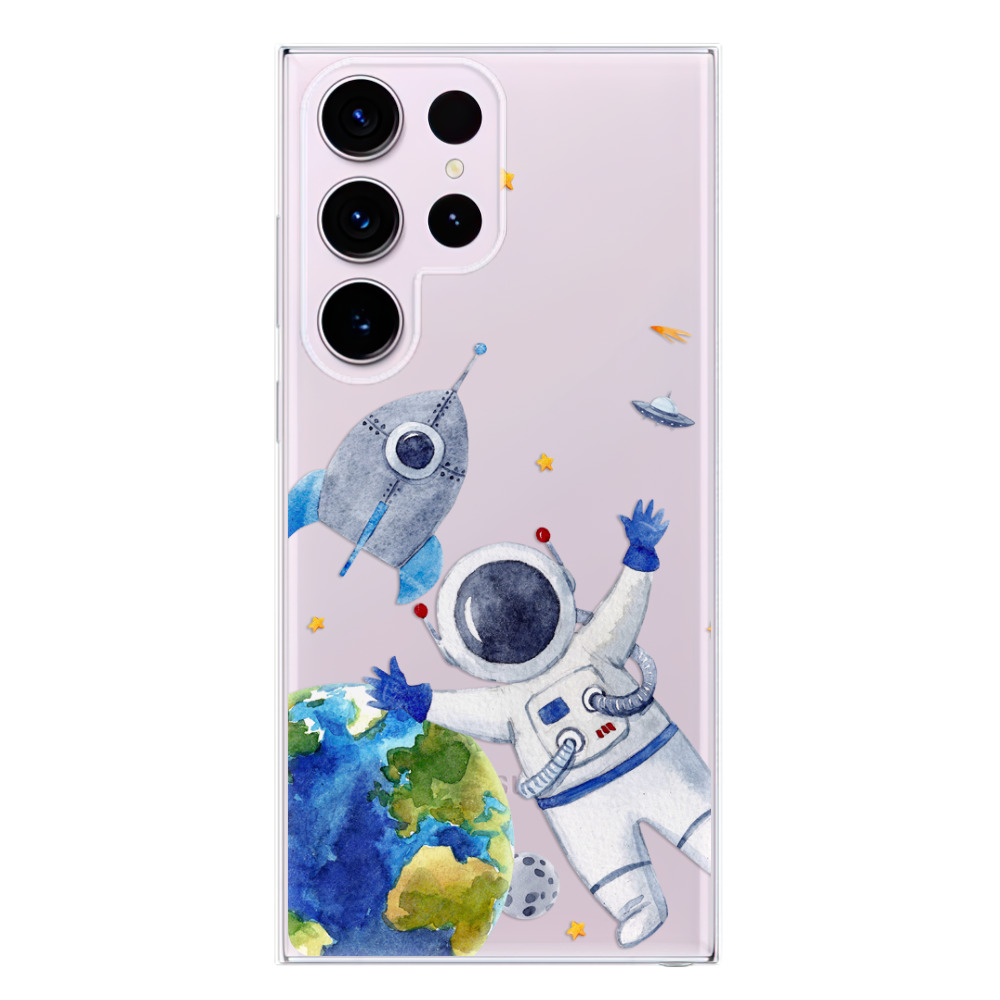 Odolné silikónové puzdro iSaprio - Space 05 - Samsung Galaxy S23 Ultra