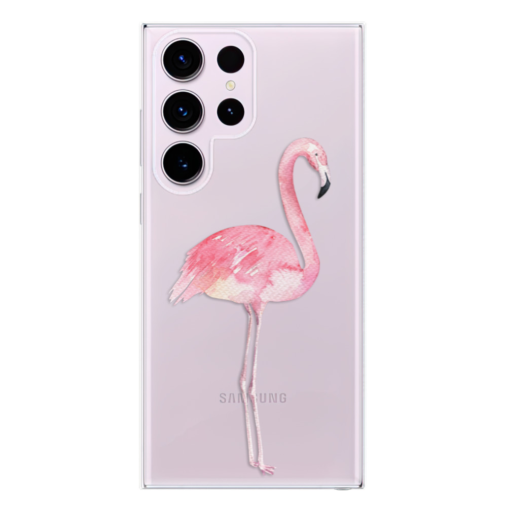 Odolné silikónové puzdro iSaprio - Flamingo 01 - Samsung Galaxy S23 Ultra