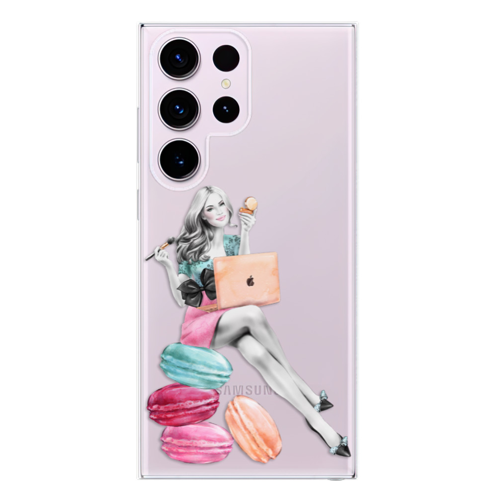 Odolné silikónové puzdro iSaprio - Girl Boss - Samsung Galaxy S23 Ultra