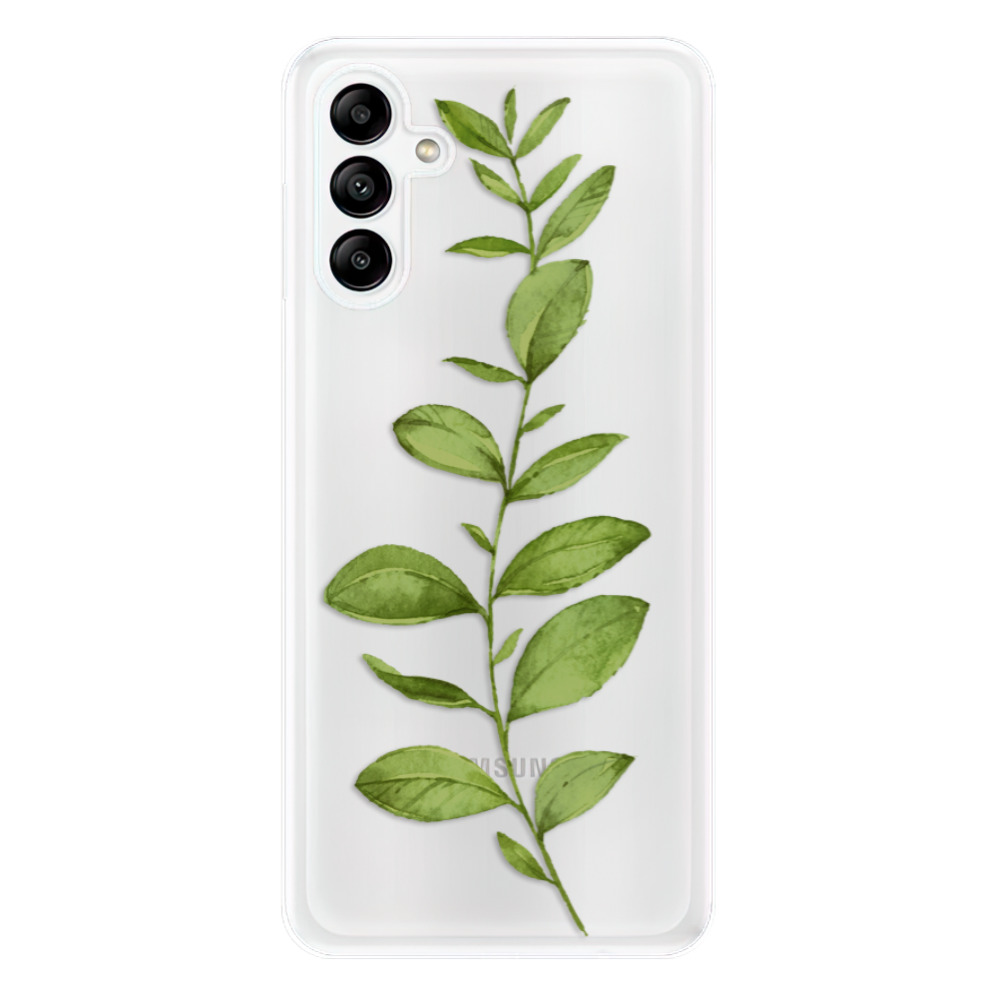 Odolné silikónové puzdro iSaprio - Green Plant 01 - Samsung Galaxy A04s