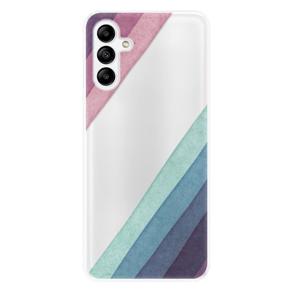 Odolné silikónové puzdro iSaprio - Glitter Stripes 01 - Samsung Galaxy A04s
