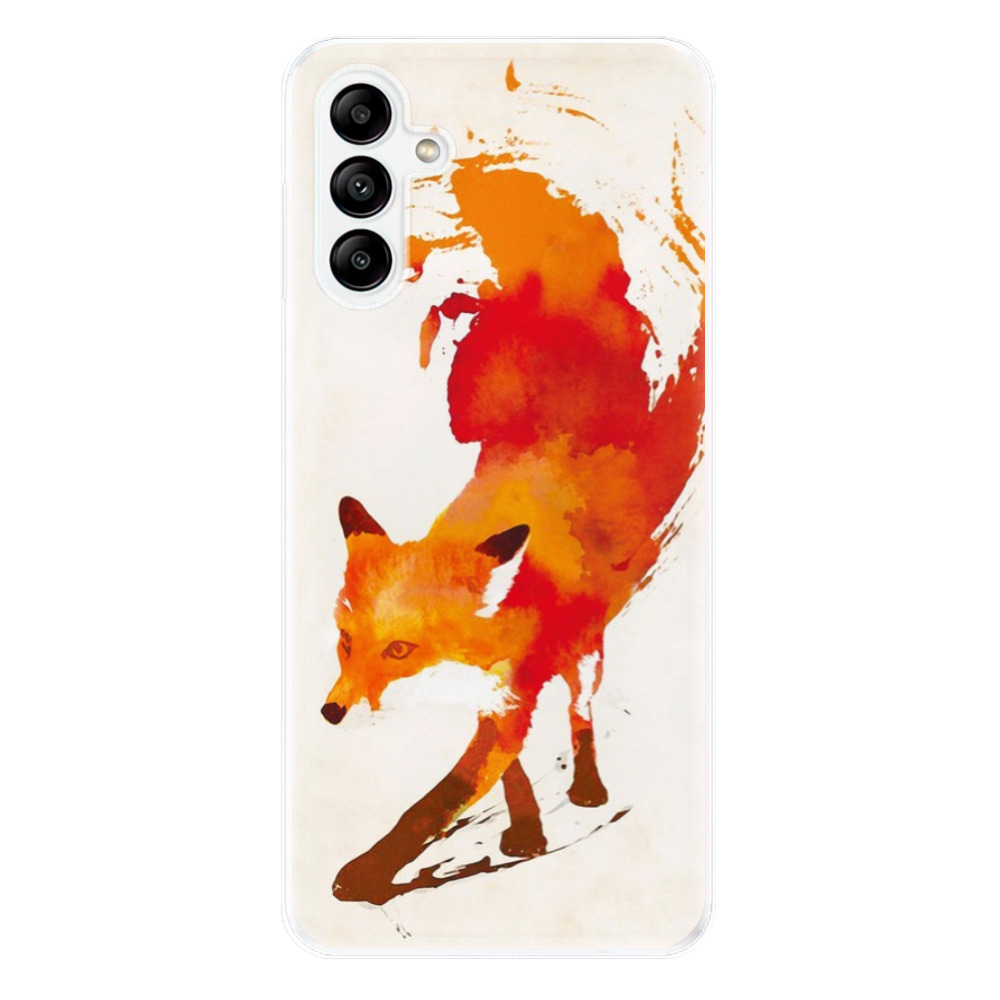 Odolné silikónové puzdro iSaprio - Fast Fox - Samsung Galaxy A04s