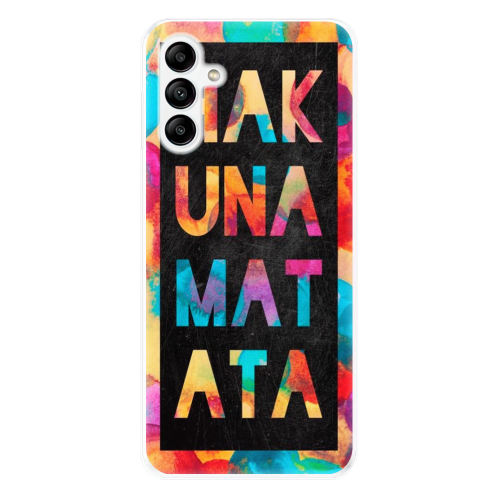 Odolné silikónové puzdro iSaprio - Hakuna Matata 01 - Samsung Galaxy A04s