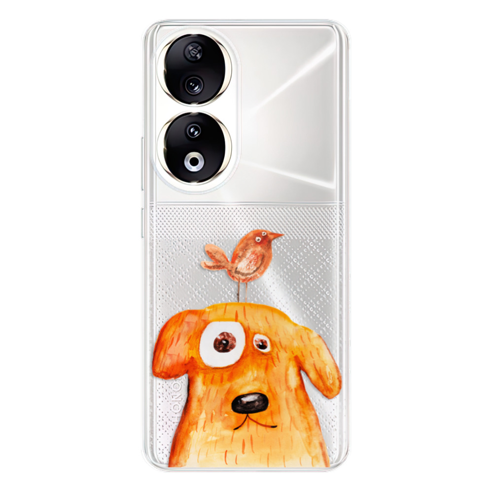 Odolné silikónové puzdro iSaprio - Dog And Bird - Honor 90 5G