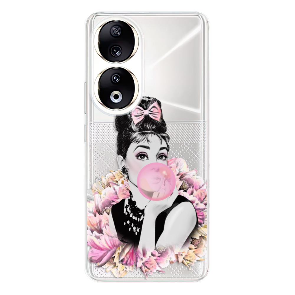Odolné silikónové puzdro iSaprio - Pink Bubble - Honor 90 5G
