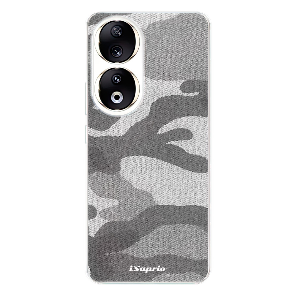 Odolné silikónové puzdro iSaprio - Gray Camuflage 02 - Honor 90 5G