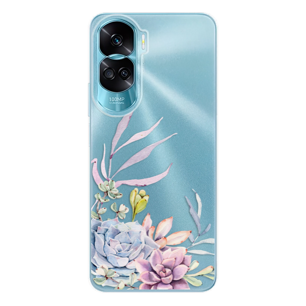 Odolné silikónové puzdro iSaprio - Succulent 01 - Honor 90 Lite 5G