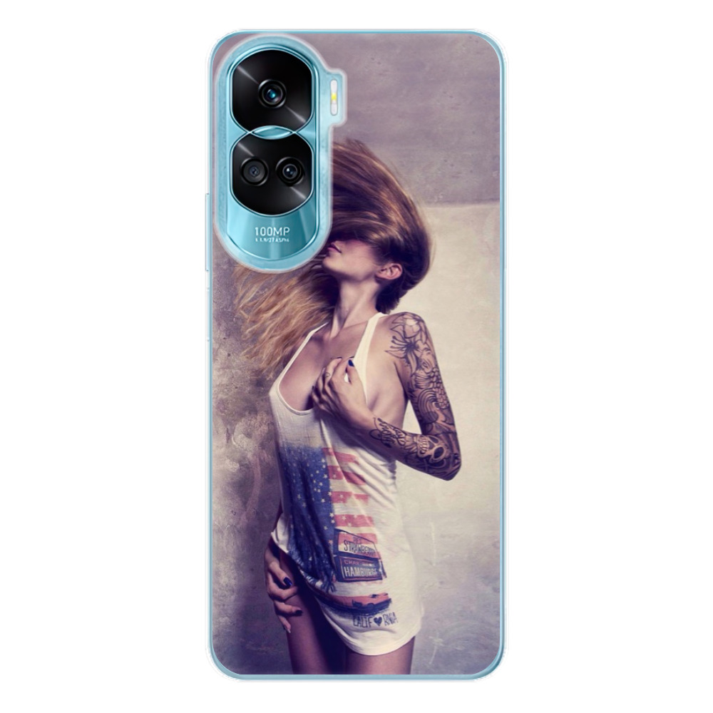 Odolné silikónové puzdro iSaprio - Girl 01 - Honor 90 Lite 5G