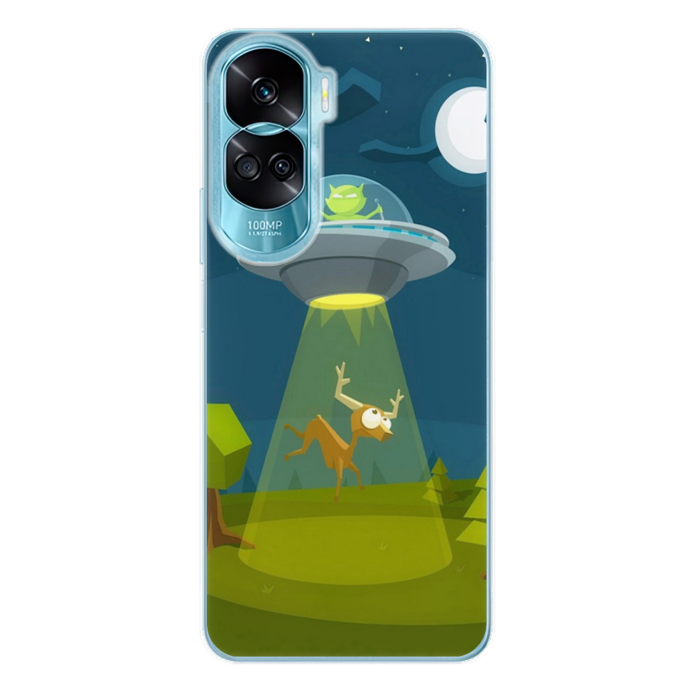 Odolné silikónové puzdro iSaprio - Alien 01 - Honor 90 Lite 5G