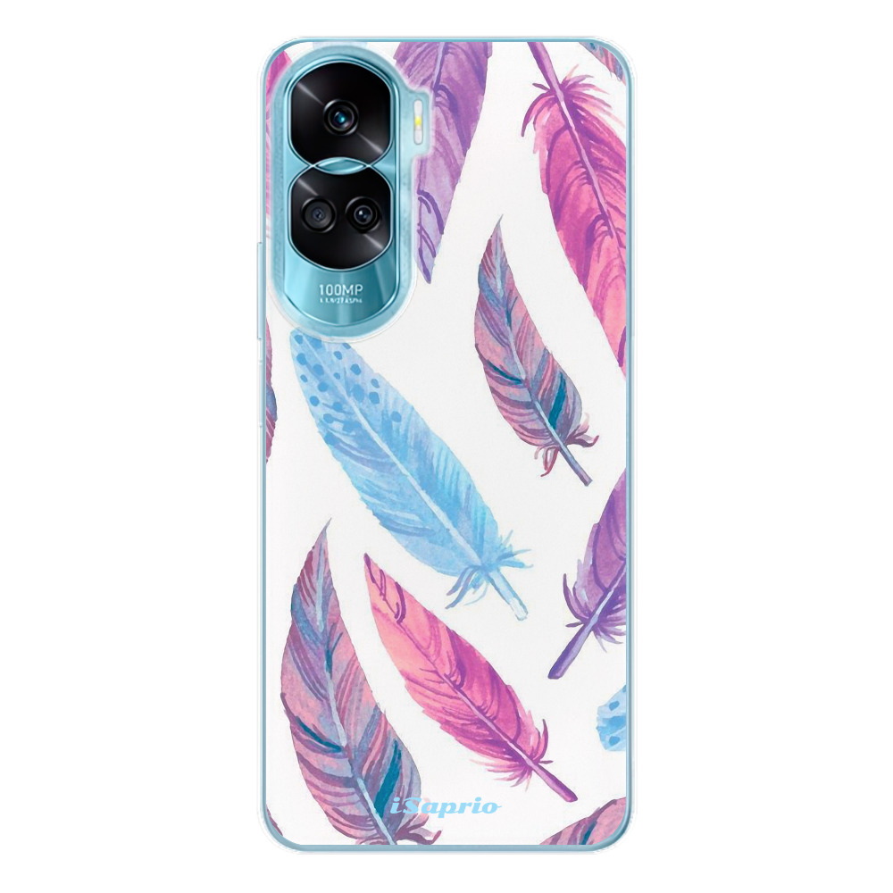 Odolné silikónové puzdro iSaprio - Feather Pattern 10 - Honor 90 Lite 5G