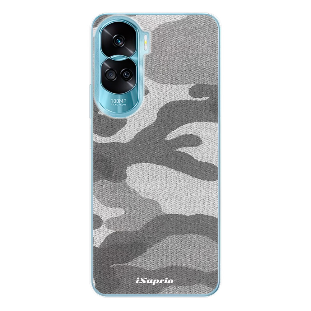 Odolné silikónové puzdro iSaprio - Gray Camuflage 02 - Honor 90 Lite 5G