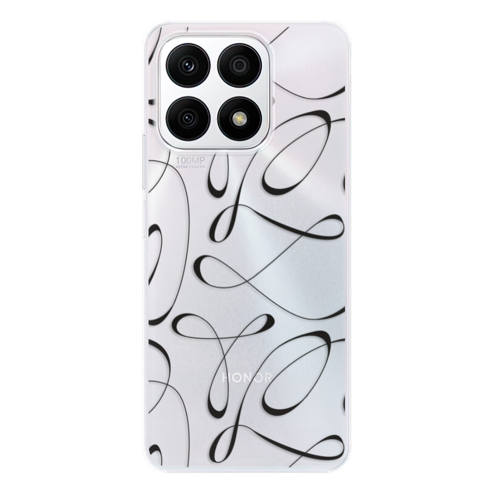 Odolné silikónové puzdro iSaprio - Fancy - black - Honor X8a