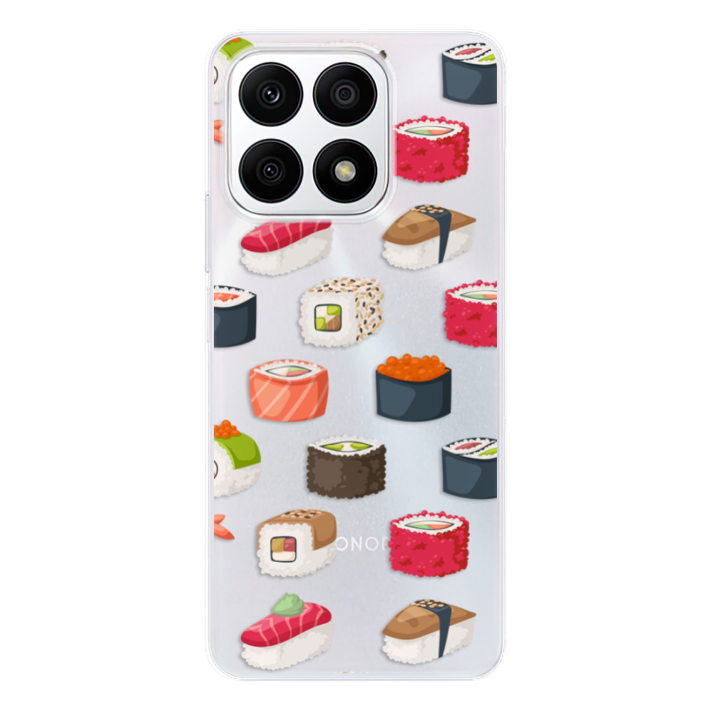 Odolné silikónové puzdro iSaprio - Sushi Pattern - Honor X8a