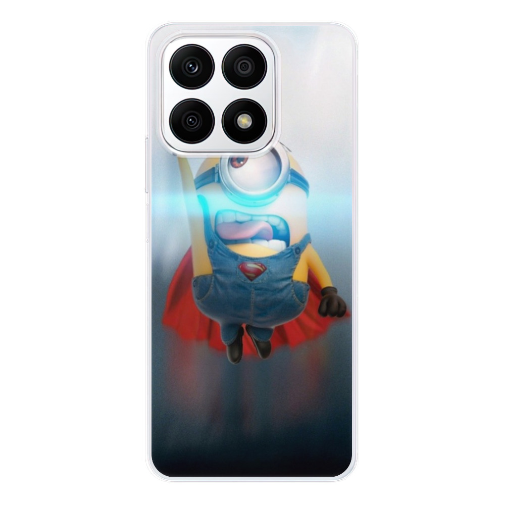 Odolné silikónové puzdro iSaprio - Mimons Superman 02 - Honor X8a