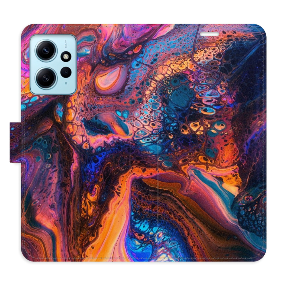 Flipové puzdro iSaprio - Magical Paint - Xiaomi Redmi Note 12 5G