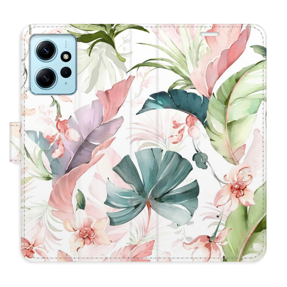Flipové puzdro iSaprio - Flower Pattern 07 - Xiaomi Redmi Note 12 5G