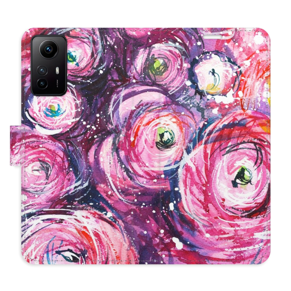 Flipové puzdro iSaprio - Retro Paint 02 - Xiaomi Redmi Note 12S