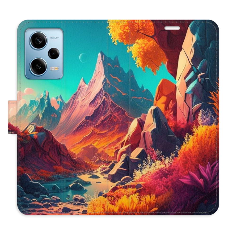 Flipové puzdro iSaprio - Colorful Mountains - Xiaomi Redmi Note 12 Pro 5G / Poco X5 Pro 5G