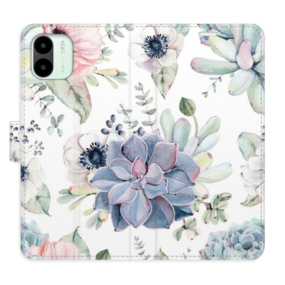 Flipové puzdro iSaprio - Succulents - Xiaomi Redmi A1 / A2