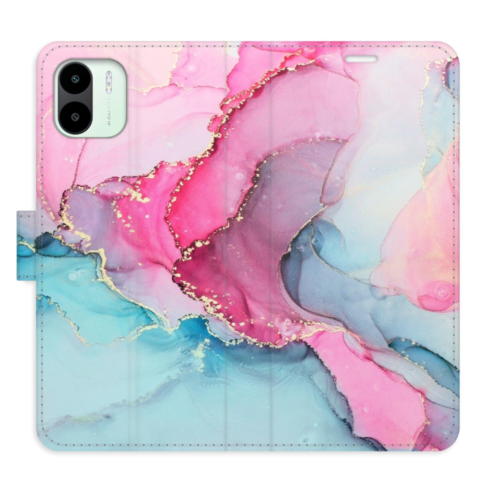 Flipové puzdro iSaprio - PinkBlue Marble - Xiaomi Redmi A1 / A2