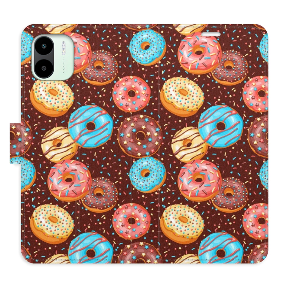 Flipové puzdro iSaprio - Donuts Pattern - Xiaomi Redmi A1 / A2