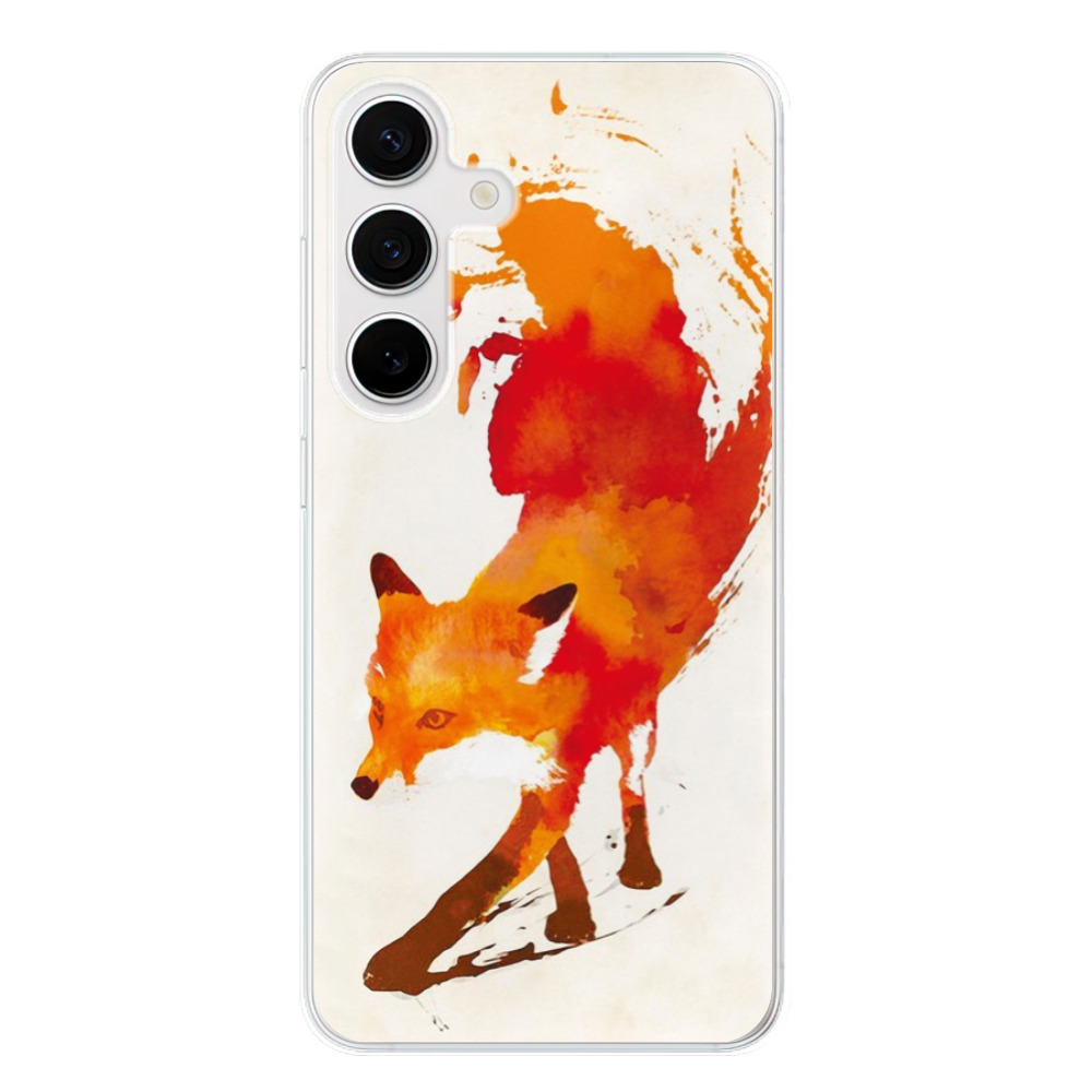 Odolné silikónové puzdro iSaprio - Fast Fox - Samsung Galaxy S24