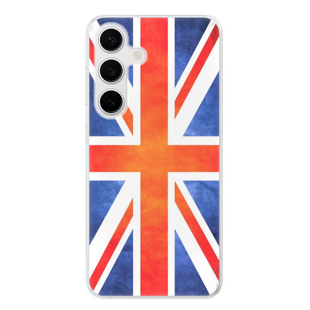 Odolné silikónové puzdro iSaprio - UK Flag - Samsung Galaxy S24