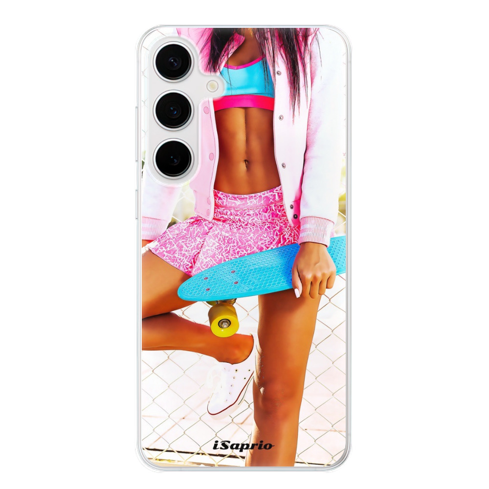 Odolné silikónové puzdro iSaprio - Skate girl 01 - Samsung Galaxy S24+