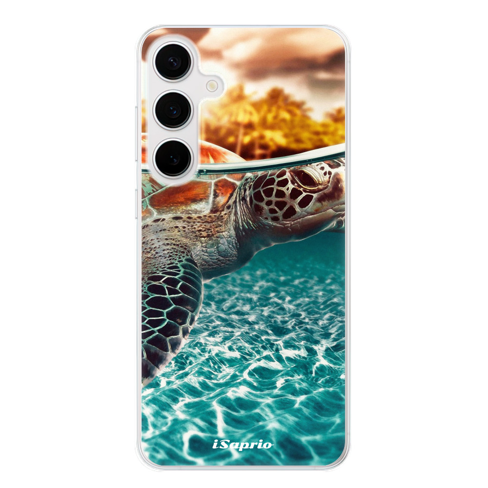 Odolné silikónové puzdro iSaprio - Turtle 01 - Samsung Galaxy S24+