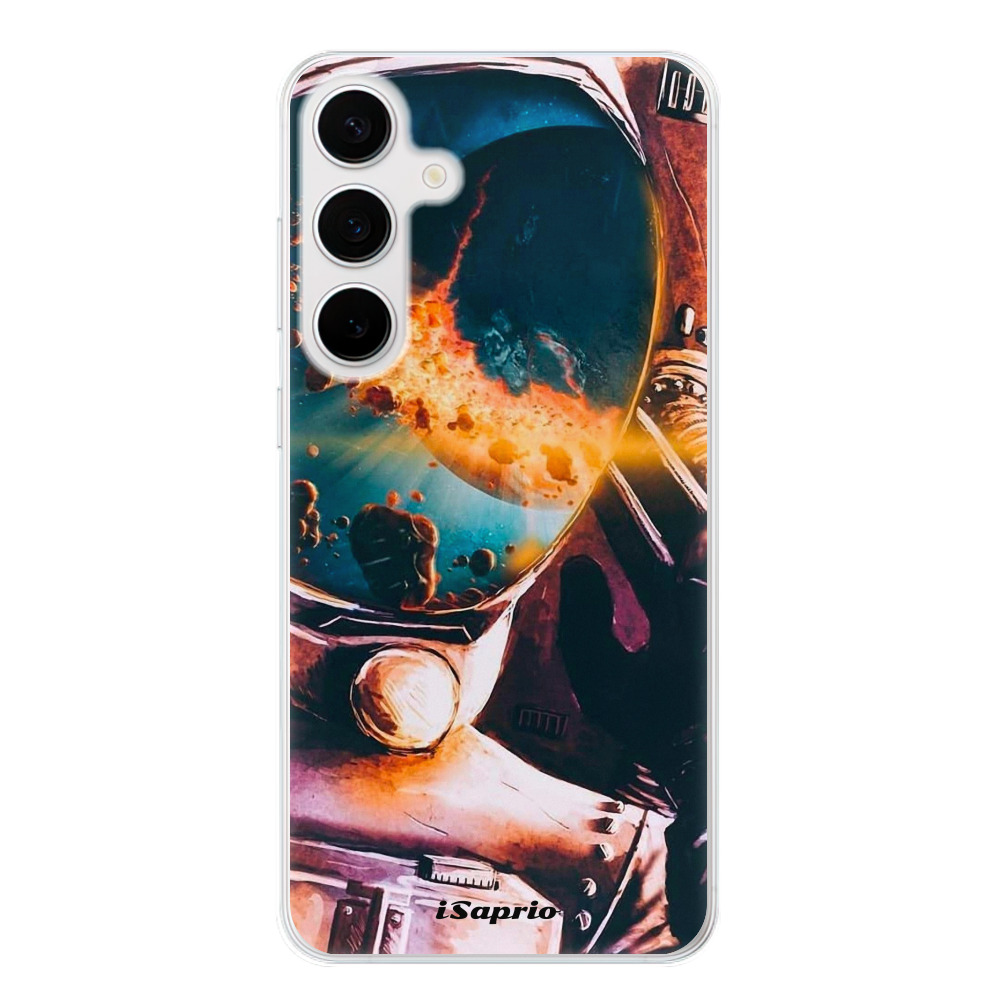 Odolné silikónové puzdro iSaprio - Astronaut 01 - Samsung Galaxy S24+