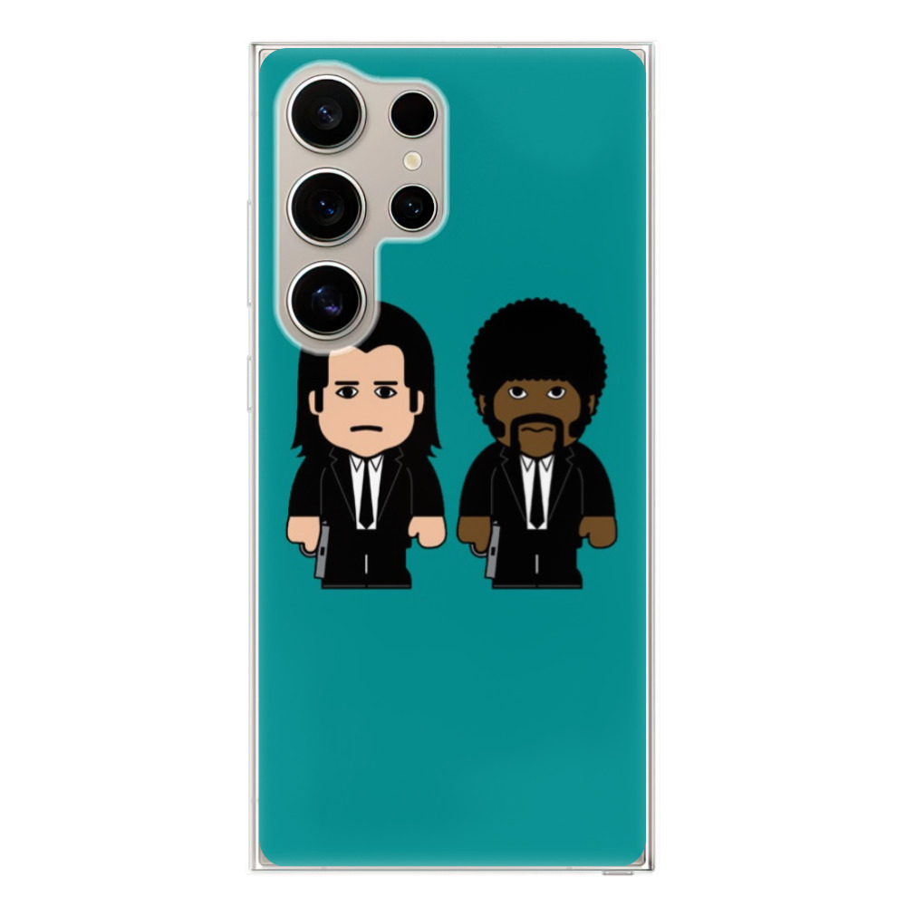 Odolné silikónové puzdro iSaprio - Pulp Fiction - Samsung Galaxy S24 Ultra