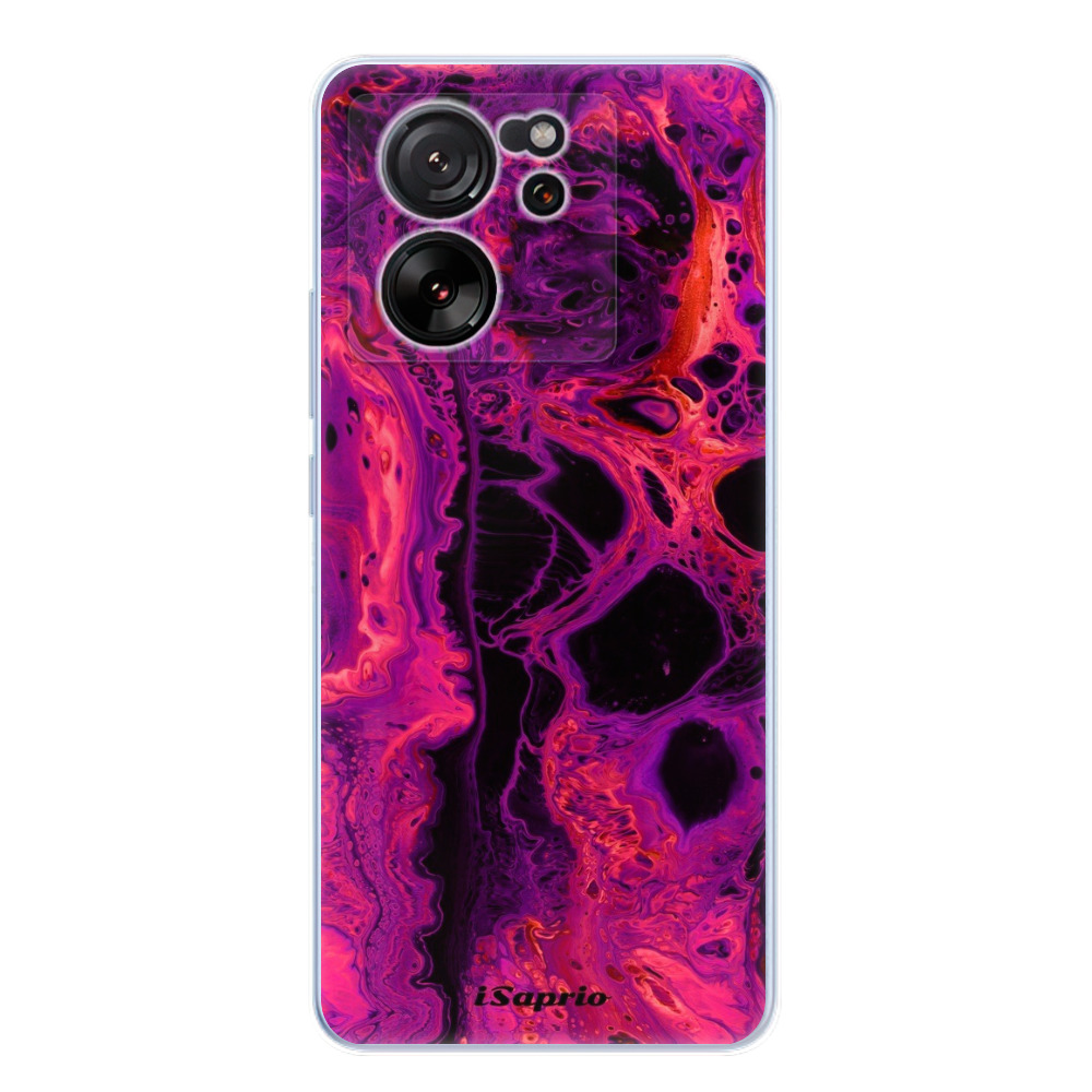 Odolné silikónové puzdro iSaprio - Abstract Dark 01 - Xiaomi 13T / 13T Pro