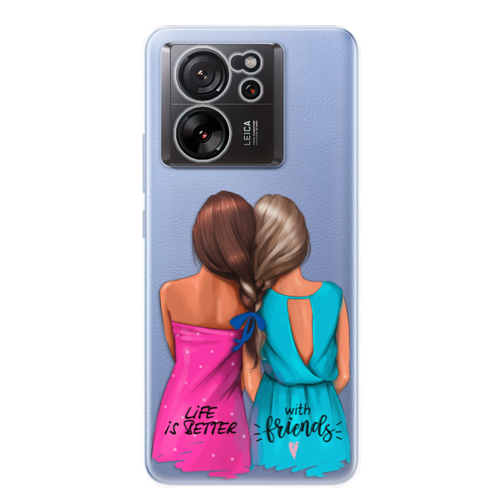 Odolné silikónové puzdro iSaprio - Best Friends - Xiaomi 13T / 13T Pro