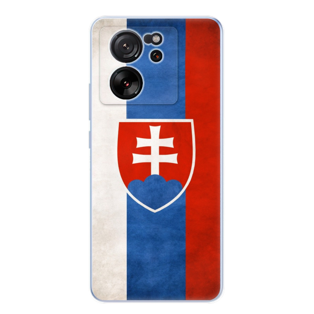 Odolné silikónové puzdro iSaprio - Slovakia Flag - Xiaomi 13T / 13T Pro