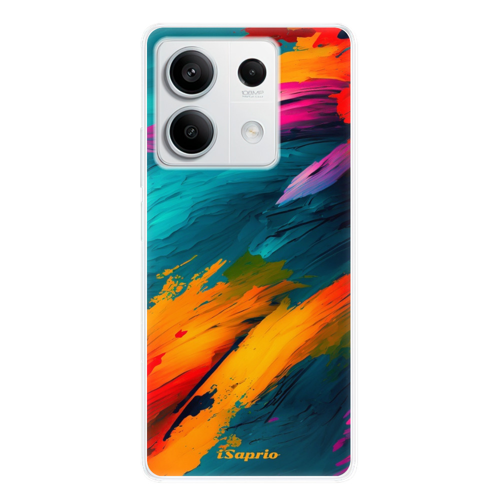 Odolné silikónové puzdro iSaprio - Blue Paint - Xiaomi Redmi Note 13 5G