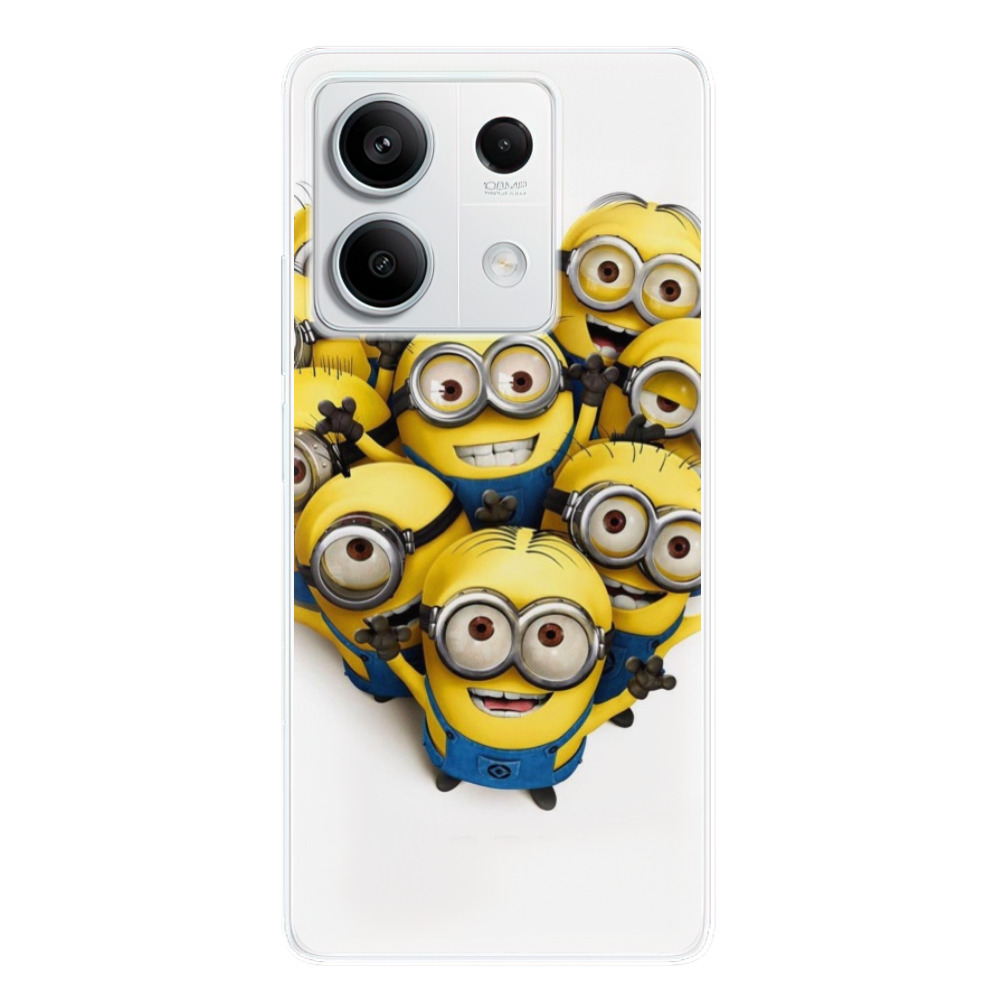 Odolné silikónové puzdro iSaprio - Mimons 01 - Xiaomi Redmi Note 13 5G