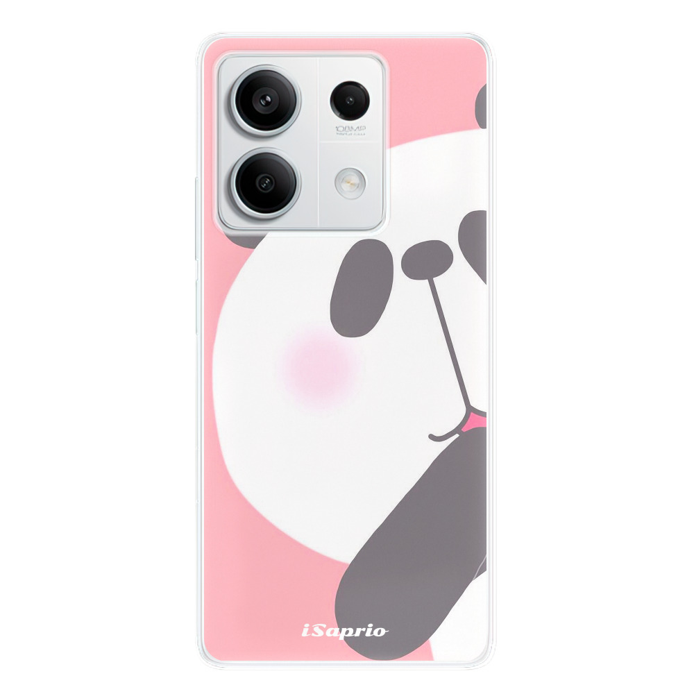 Odolné silikónové puzdro iSaprio - Panda 01 - Xiaomi Redmi Note 13 5G